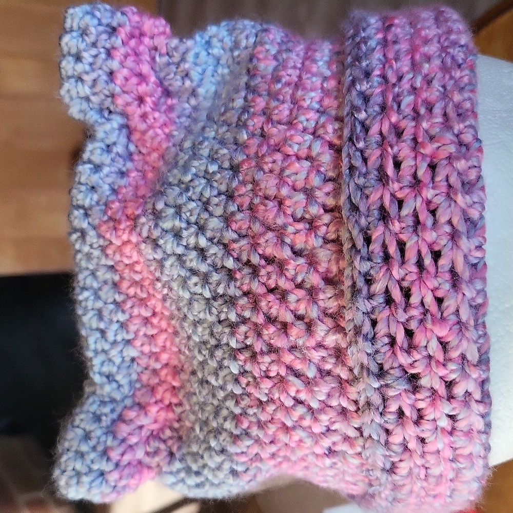 Childs Hand Crocheted Kitty EarsHat